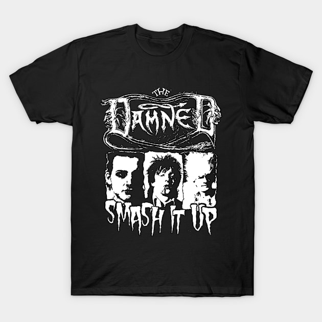 The Damned retro T-Shirt by Miamia Simawa